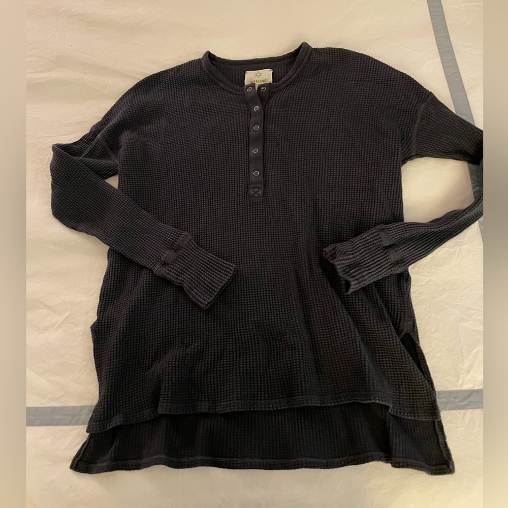 Aerie waffle long sleeve